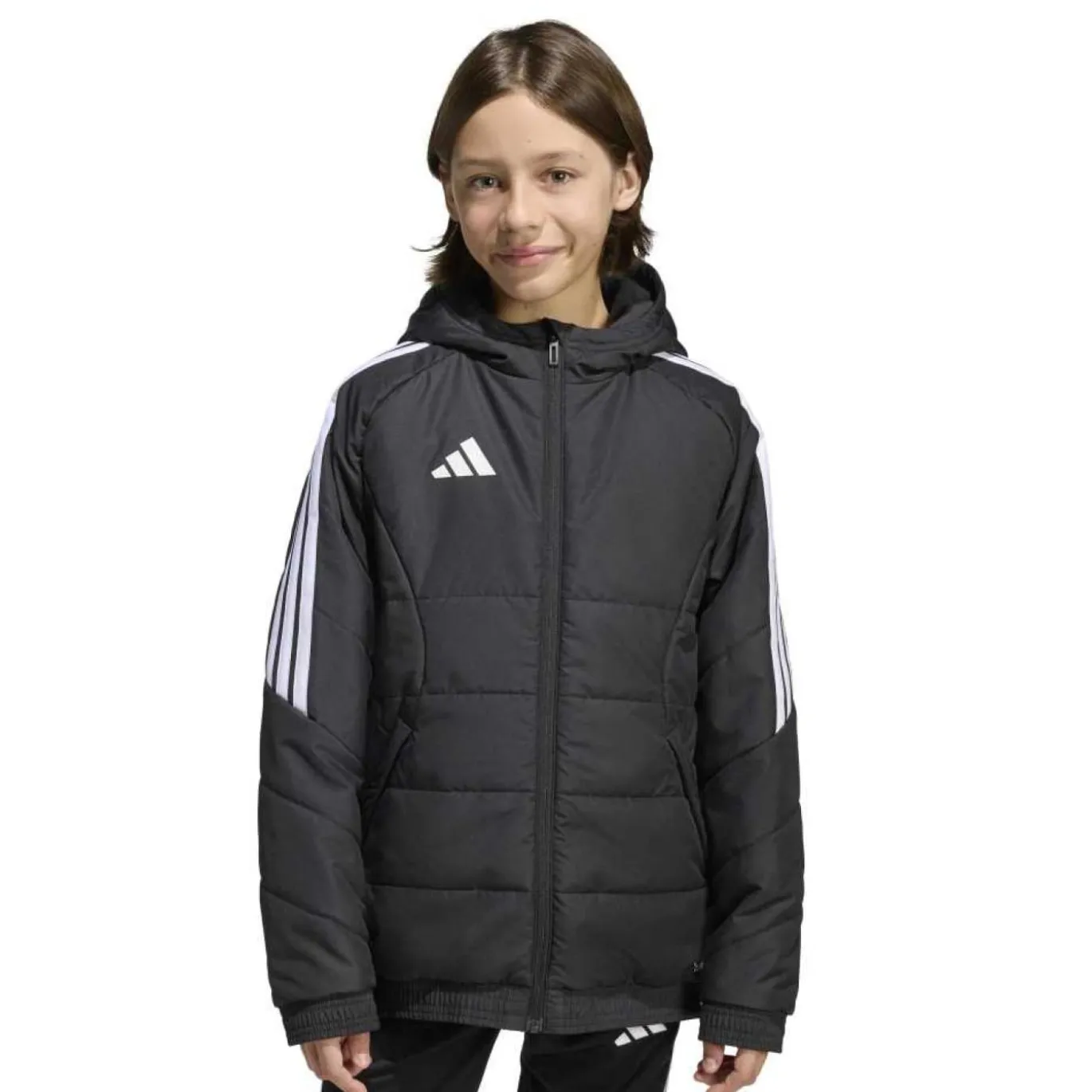adidas Tiro 26 Winterjas Kids Zwart Wit