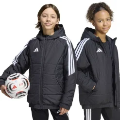 adidas Tiro 26 Winterjas Kids Zwart Wit