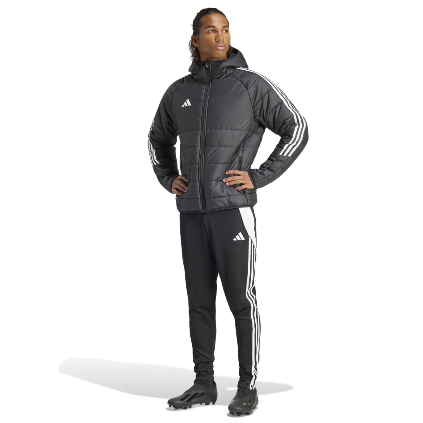 adidas Tiro 24 Winterjas Zwart Wit