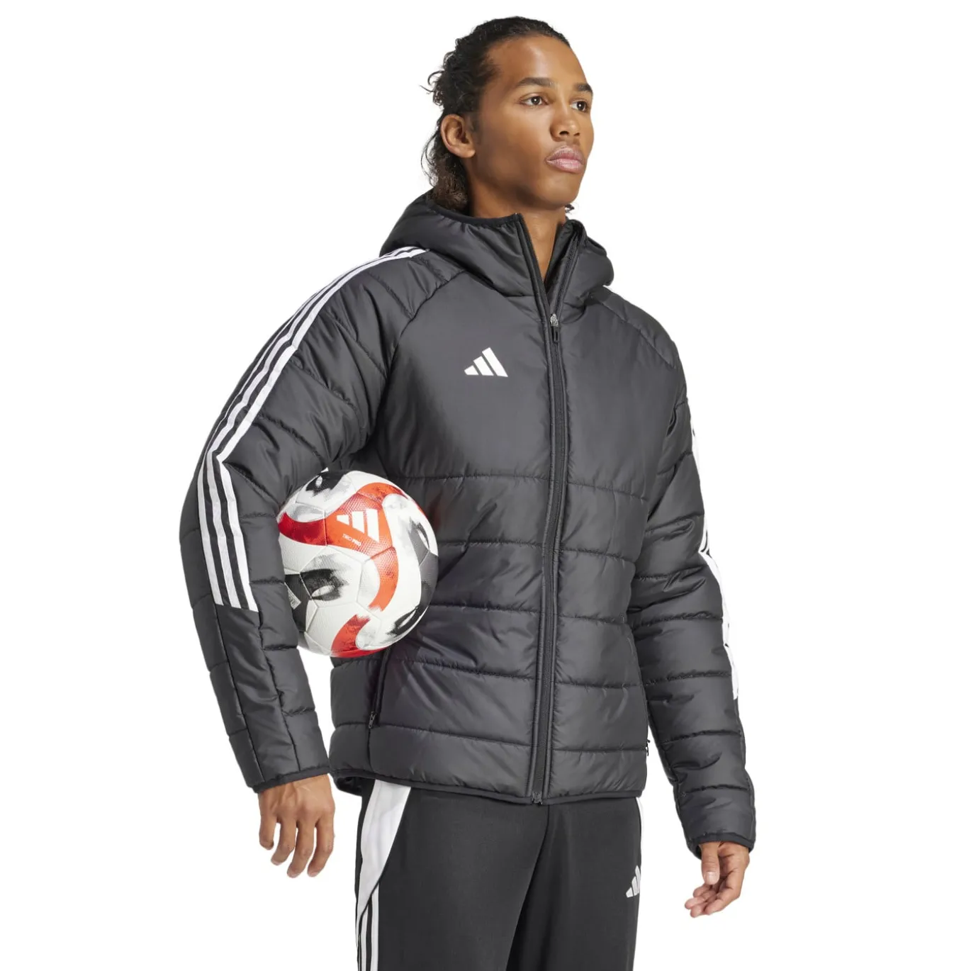 adidas Tiro 24 Winterjas Zwart Wit