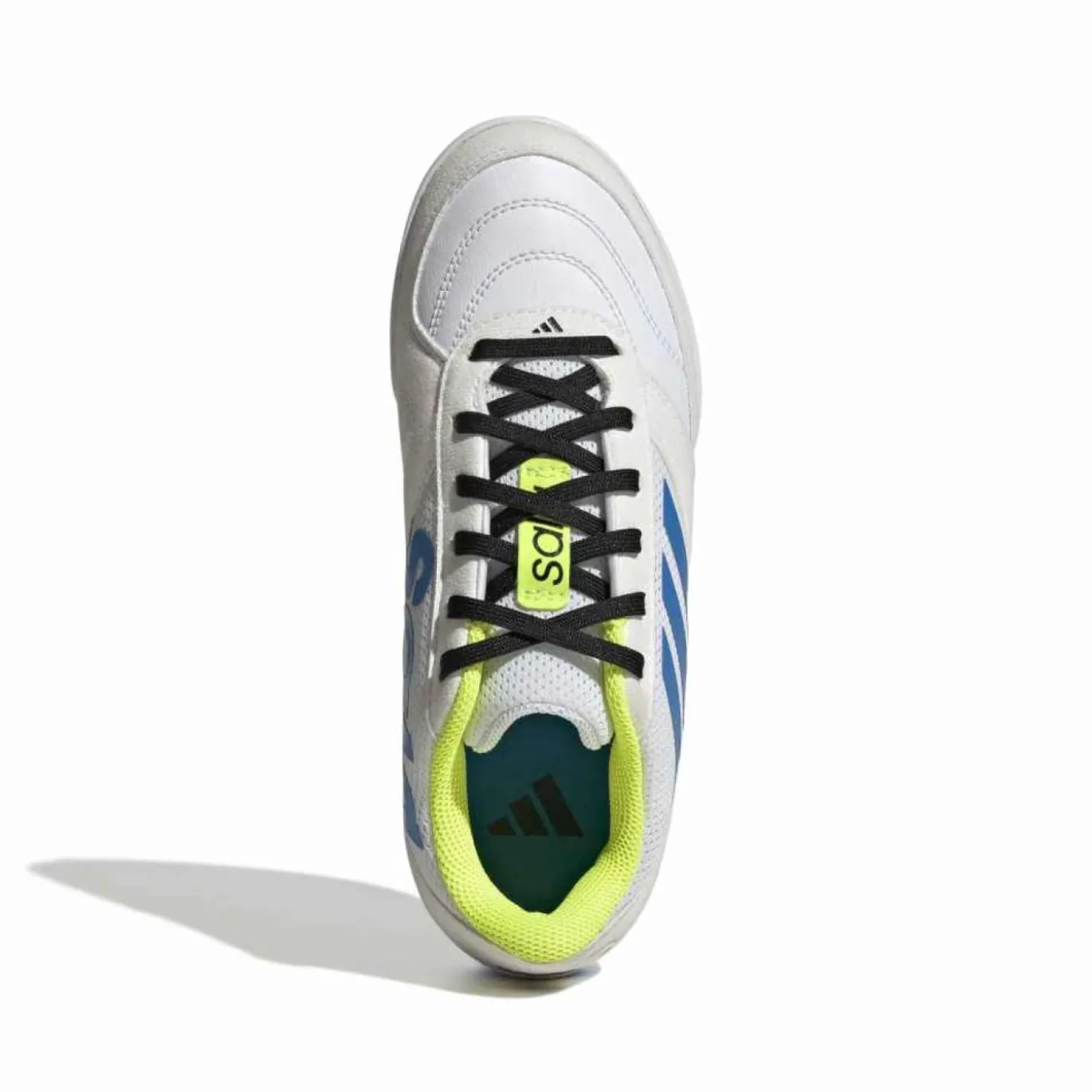 adidas Top Sala Competition II Zaalvoetbalschoenen (IN) Kids Wit Blauw Geel