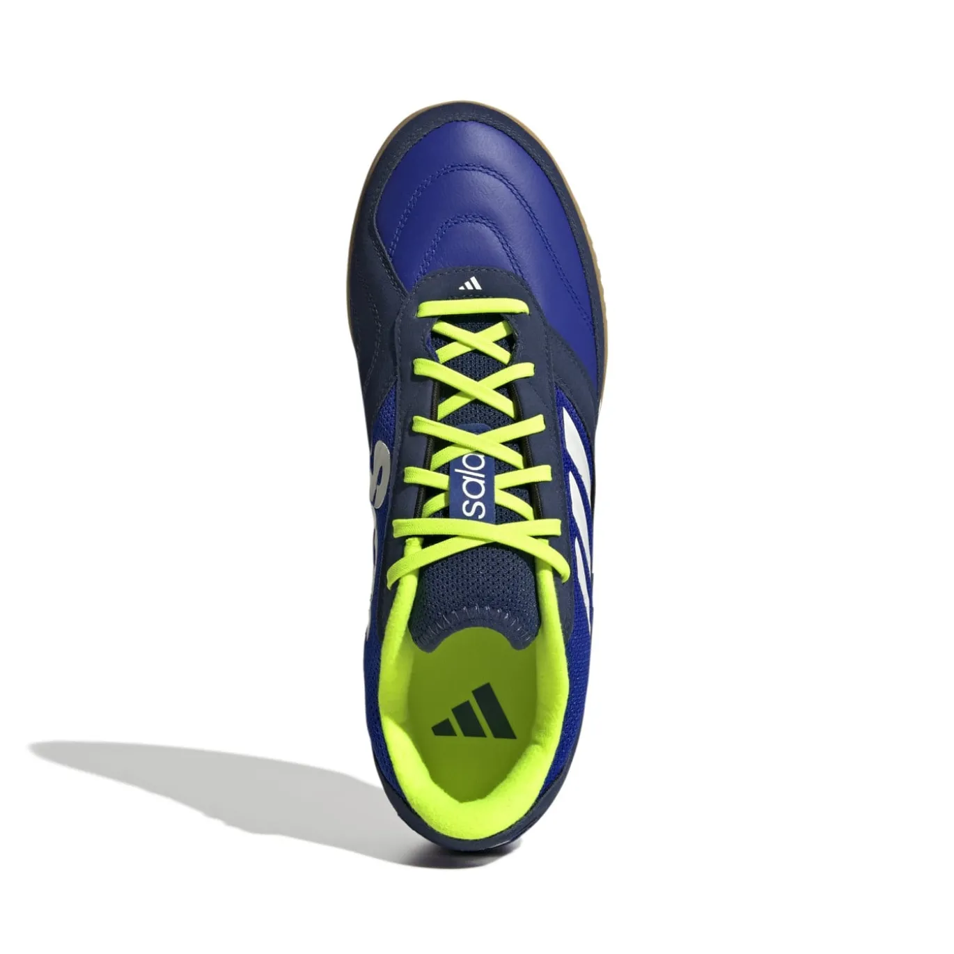 adidas Top Sala Competition II Zaalvoetbalschoenen (IN) Blauw Donkerblauw Wit Neongeel