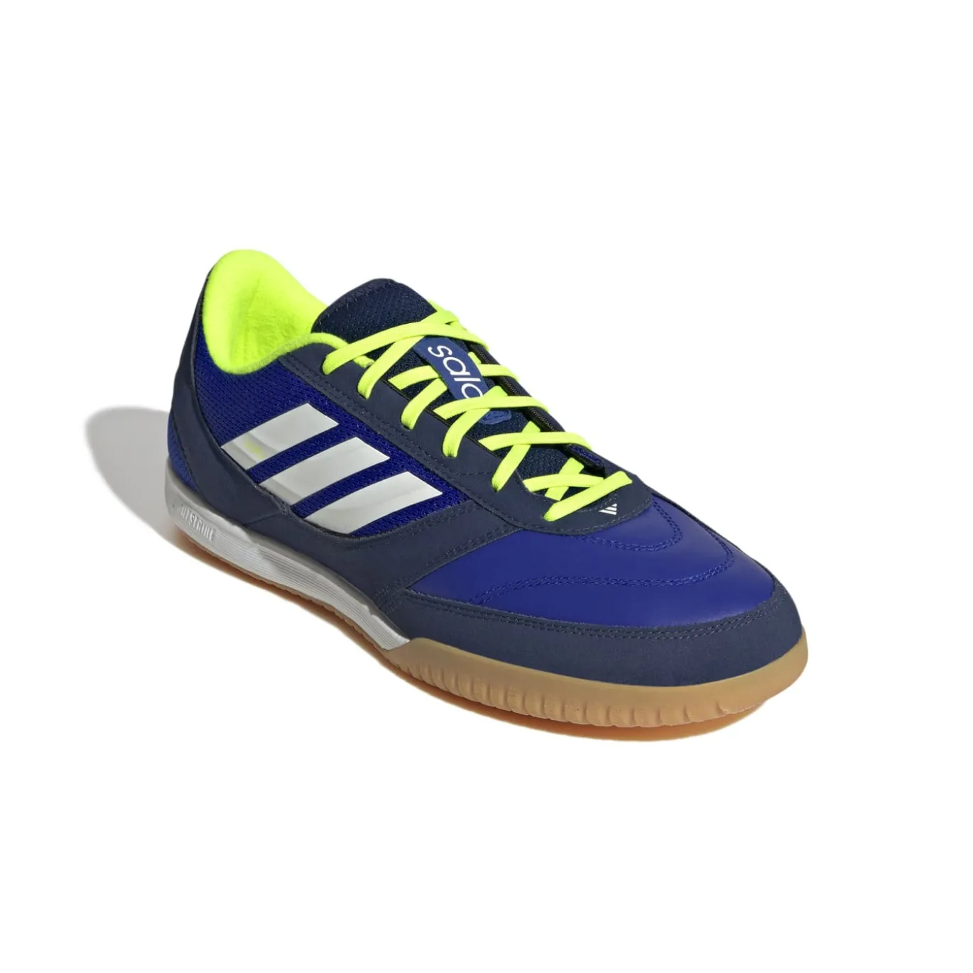 adidas Top Sala Competition II Zaalvoetbalschoenen (IN) Blauw Donkerblauw Wit Neongeel