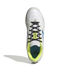 adidas Top Sala Competition II Zaalvoetbalschoenen (IN) Wit Blauw Neongeel Zwart