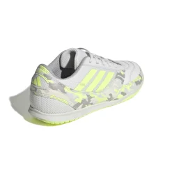 adidas Top Sala Competition II Zaalvoetbalschoenen (IN) Kids Lichtgrijs Lichtgroen Lime