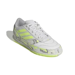 adidas Top Sala Competition II Zaalvoetbalschoenen (IN) Kids Lichtgrijs Lichtgroen Lime
