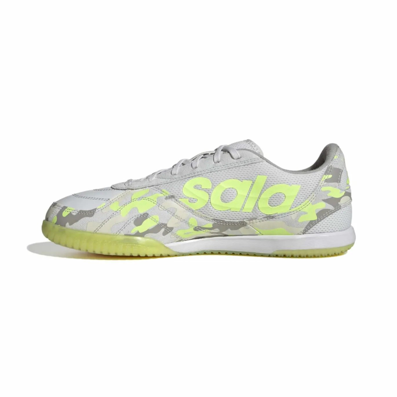 adidas Top Sala Competition II Zaalvoetbalschoenen (IN) Lichtgrijs Lichtgroen Lime