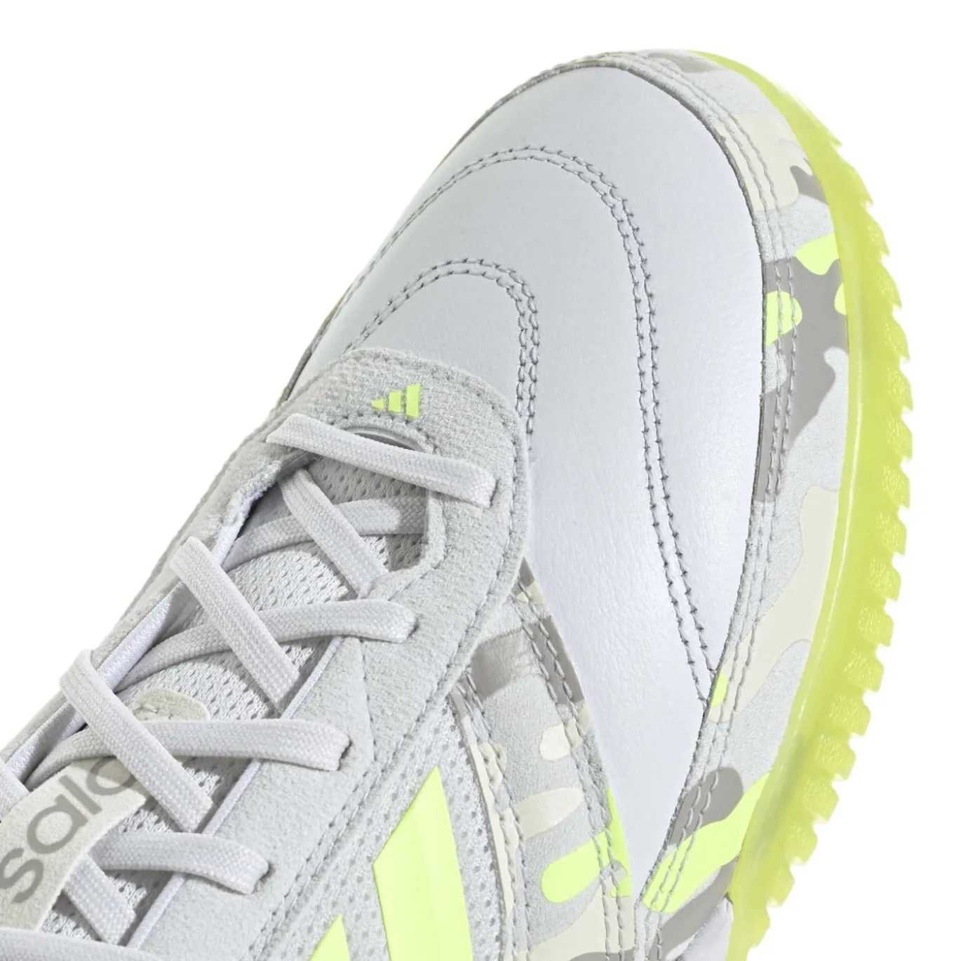 adidas Top Sala Competition II Zaalvoetbalschoenen (IN) Lichtgrijs Lichtgroen Lime