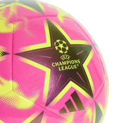 adidas UEFA Champions League Club Voetbal Maat 5 2026-2027 Roze Zwart Geel