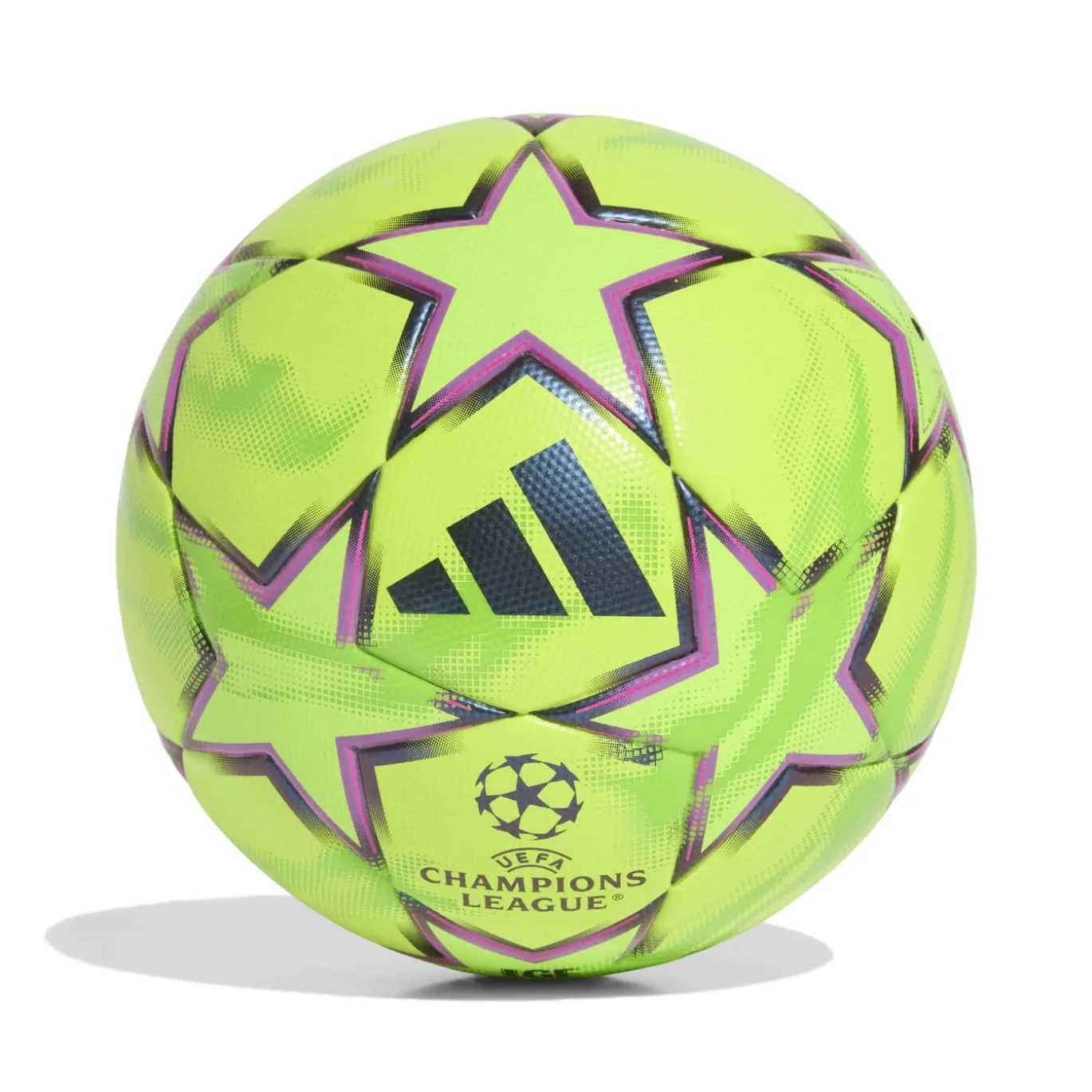 adidas UEFA Champions League League Winter Voetbal Maat 5 2026-2027 Limoengroen Zwart Paars