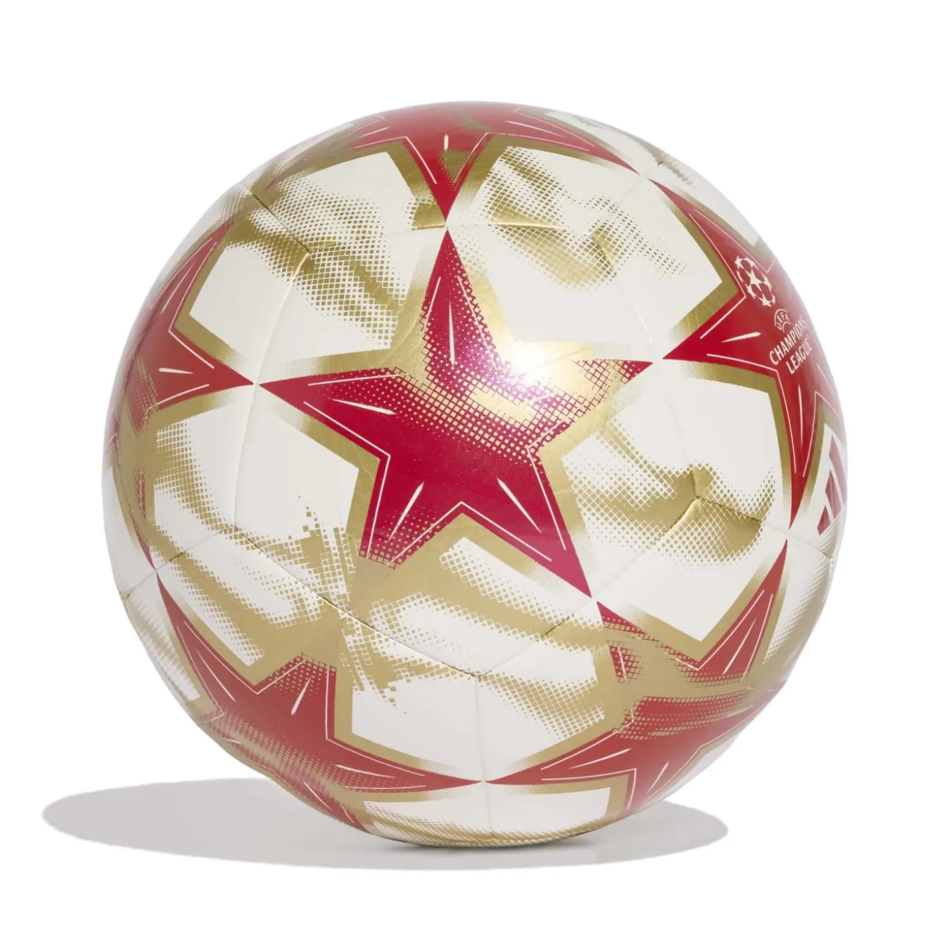 adidas UEFA Champions League Club Voetbal Maat 5 2026-2027 Wit Rood Goud