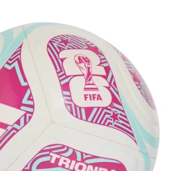 adidas WK 2026 Trionda Club Voetbal Maat 5 Wit Blauw Roze