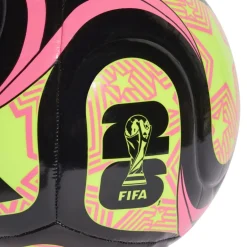 adidas WK 2026 Trionda Club Voetbal Maat 5 Zwart Geel Roze
