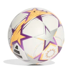 adidas Women's UEFA Champions League League Voetbal Maat 5 2026-2027 Wit Zwart Paars Oranje