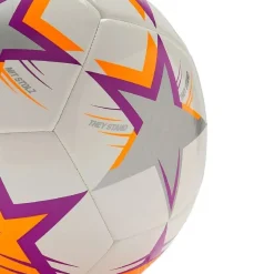 adidas Women's UEFA Champions League Club Voetbal Maat 5 2026-2027 Wit Oranje Paars