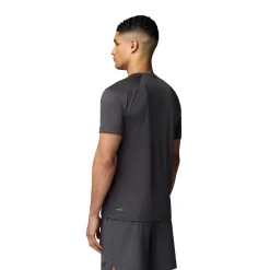 Castore Adapt Crew T-Shirt Donkergrijs Zwart