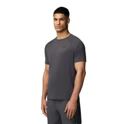 Castore Adapt Crew T-Shirt Donkergrijs Zwart
