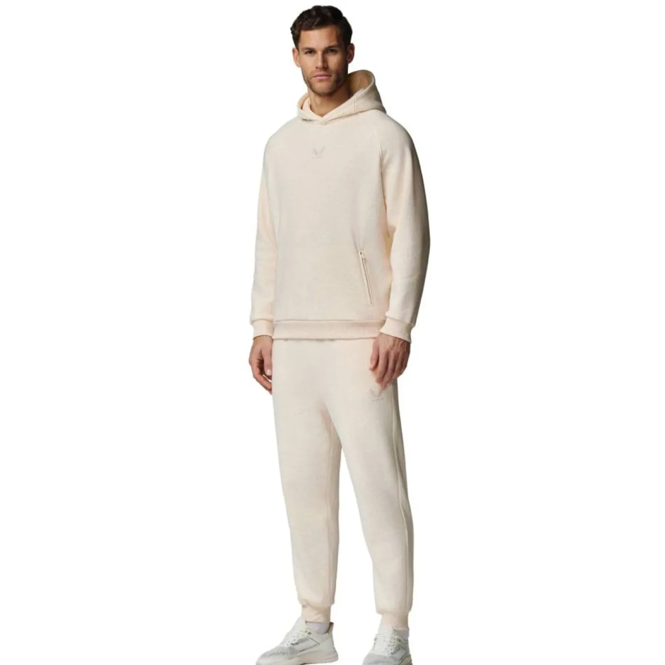 Castore Adapt Fleece Hoodie Lichtbeige