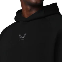 Castore Adapt Fleece Joggingpak Hooded Zwart Donkergrijs