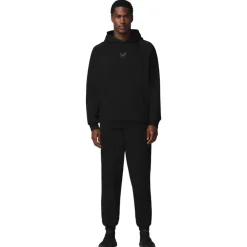 Castore Adapt Fleece Joggingpak Hooded Zwart Donkergrijs