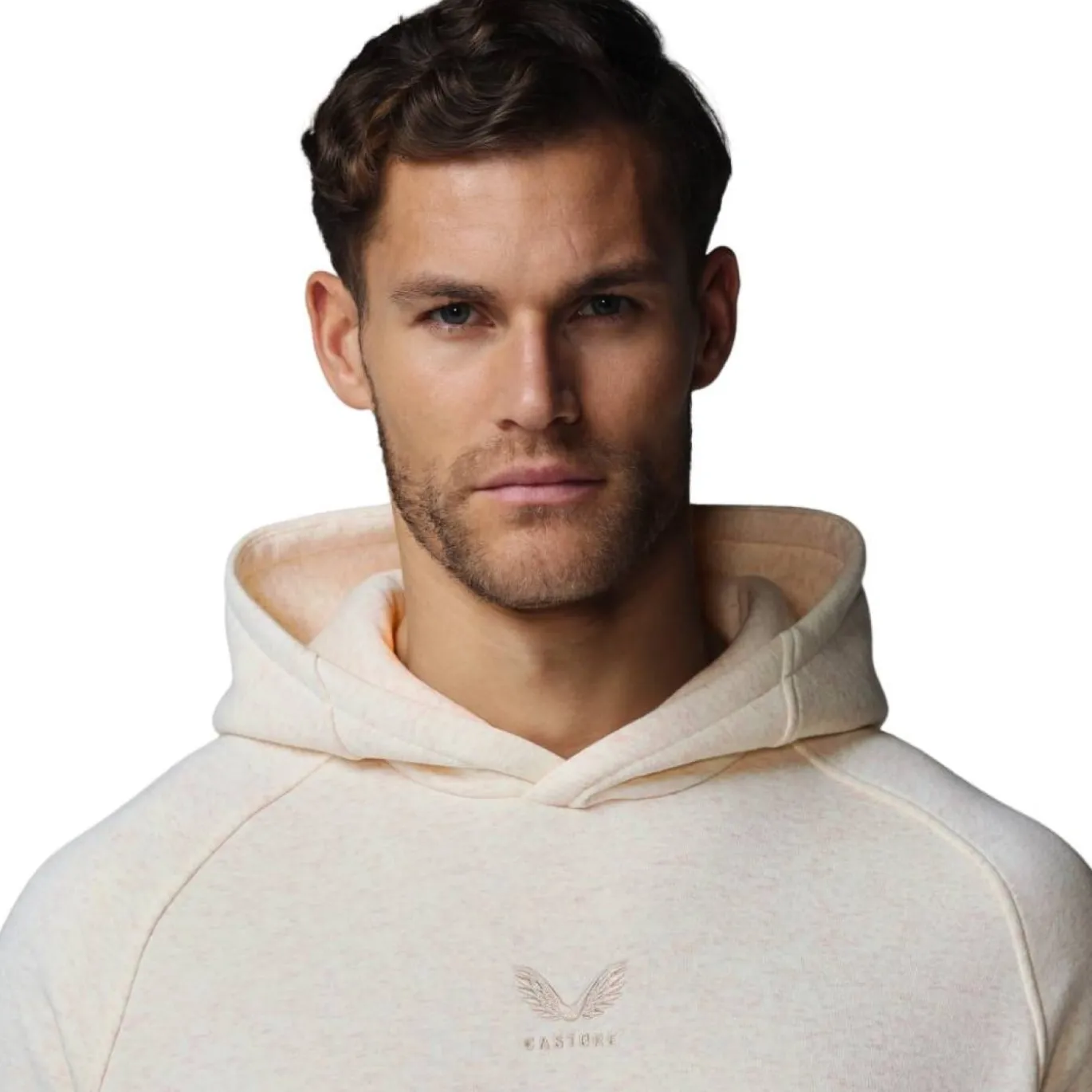 Castore Adapt Fleece Joggingpak Hooded Lichtbeige