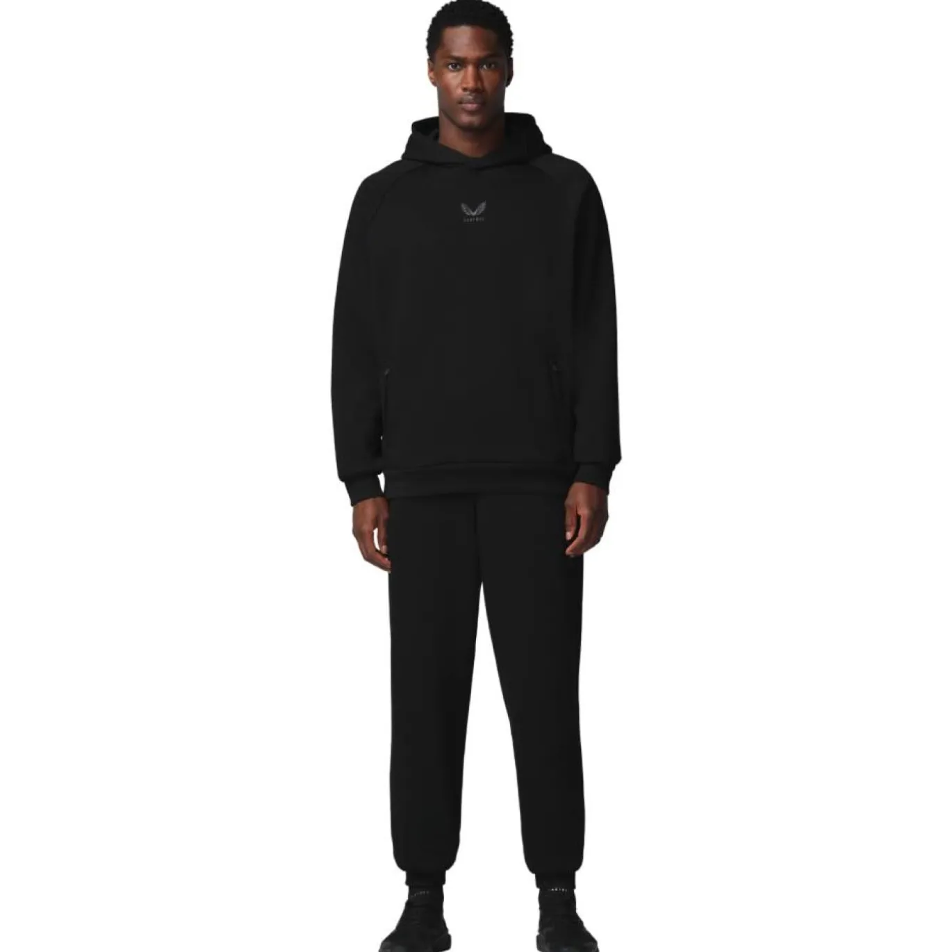Castore Adapt Fleece Joggingbroek Zwart Donkergrijs