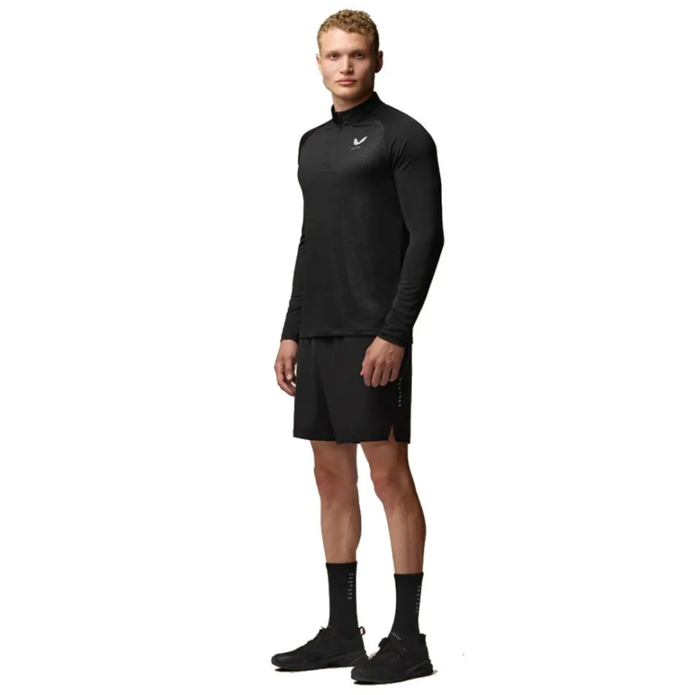 Castore Adapt Lightweight Trainingstrui 1/4-Zip Zwart Wit