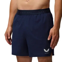 Castore Adapt Trainingsbroekje Donkerblauw Wit
