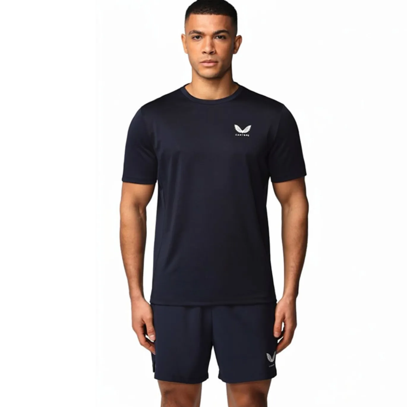 Castore Adapt Trainingsset Donkerblauw Wit