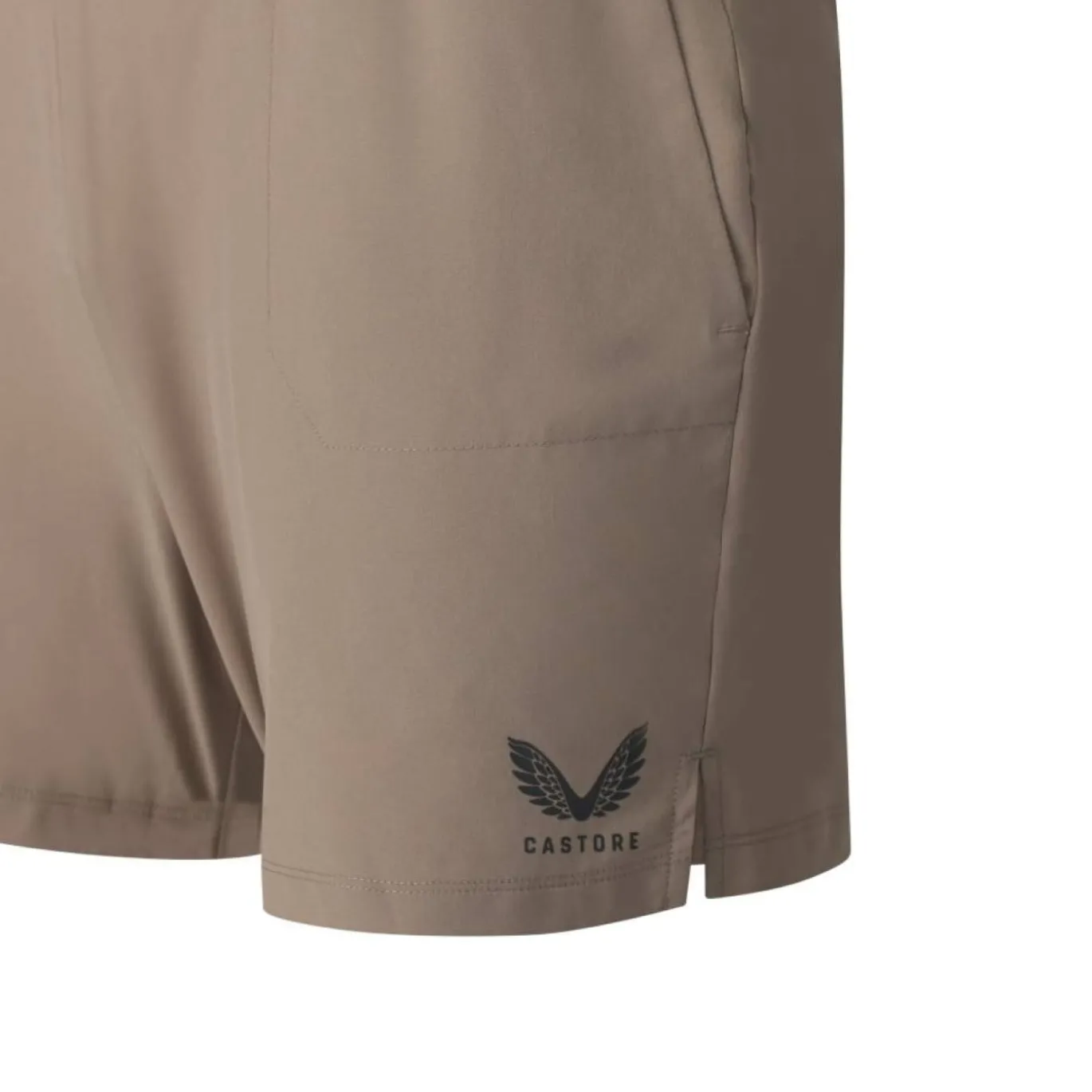 Castore Adapt Woven Trainingsbroekje Lichtgrijs Donkergrijs
