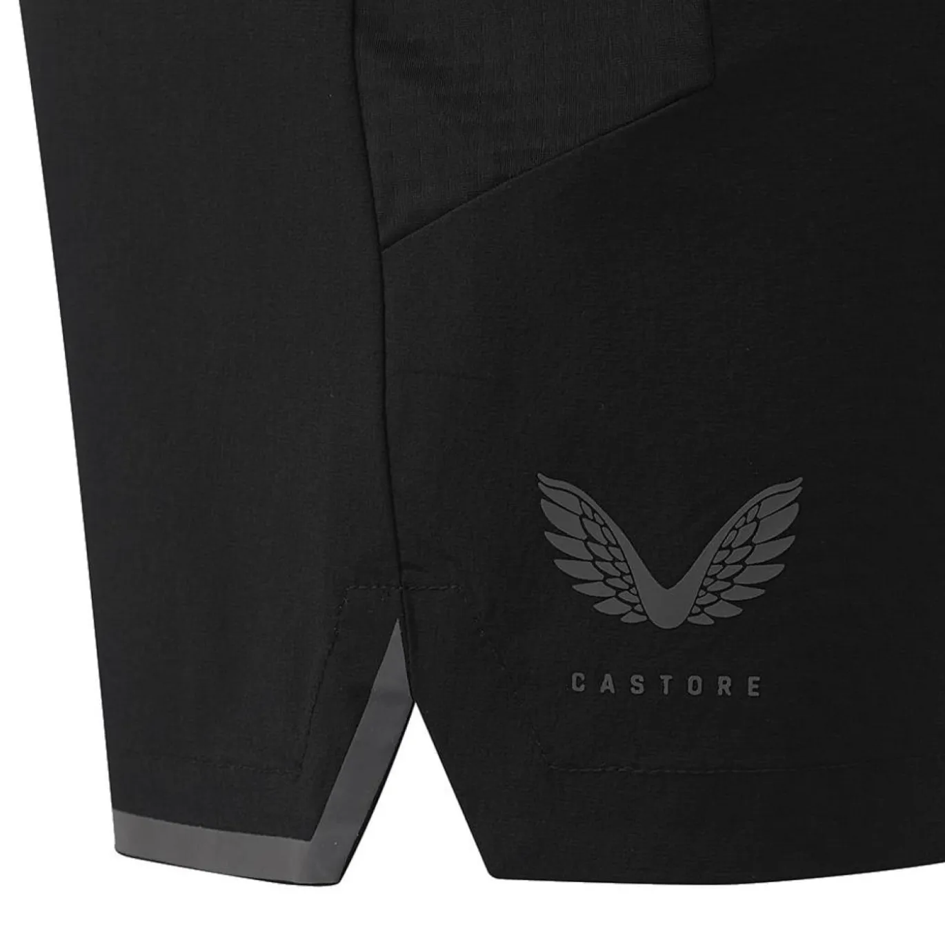 Castore Apex 6 Inch Woven Broekje Zwart Grijs