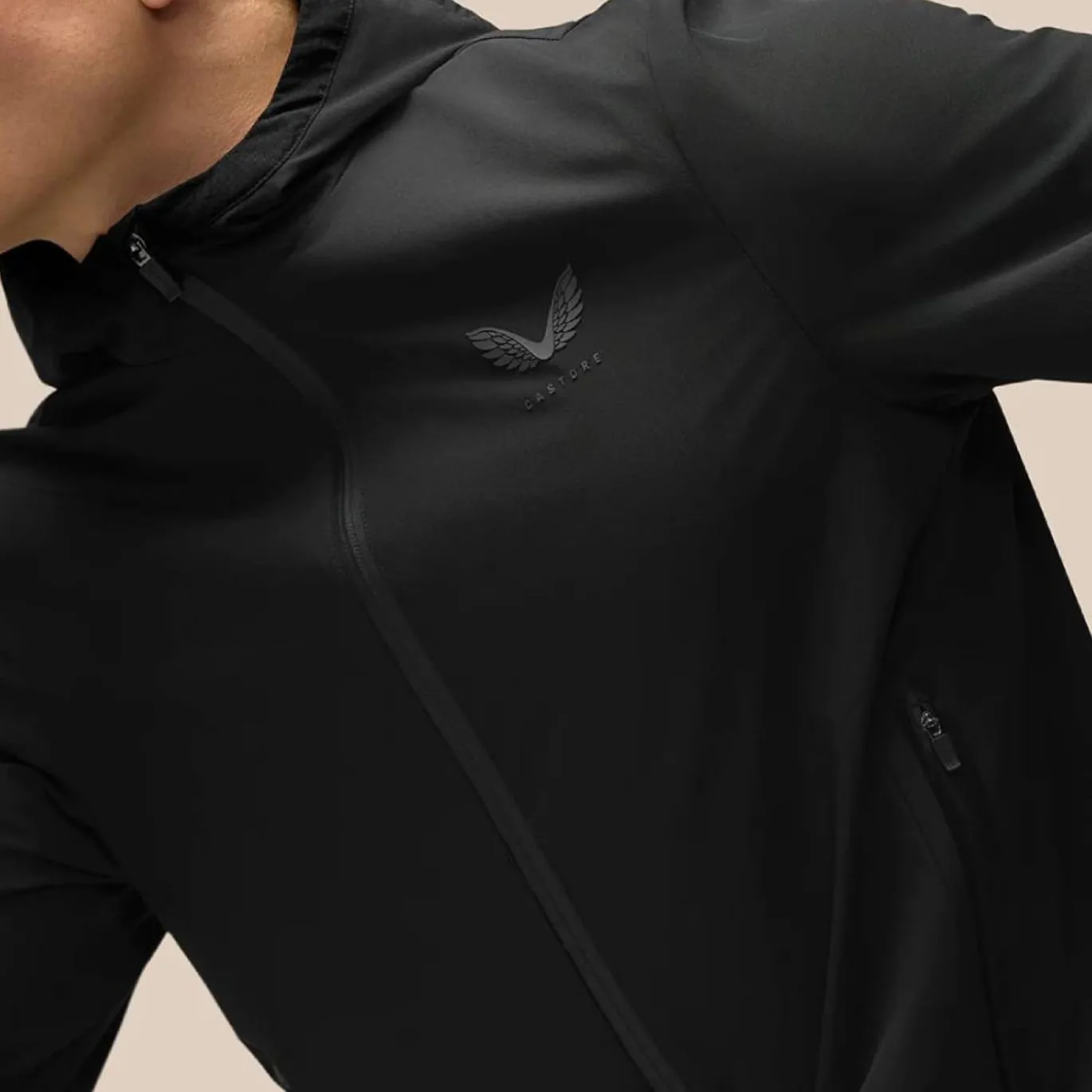 Castore Classic Jack Woven Zwart
