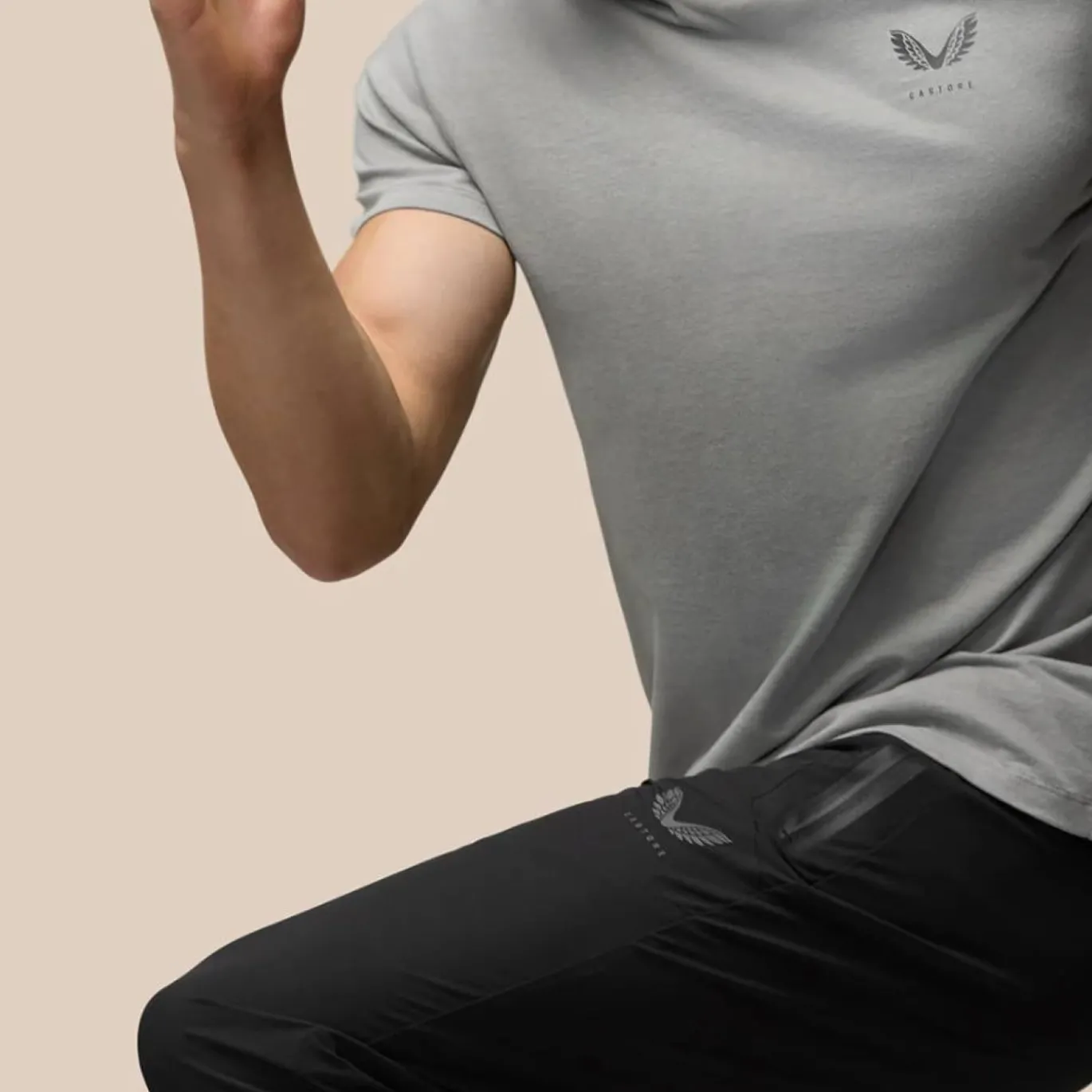 Castore Classic Woven Joggingbroek Zwart