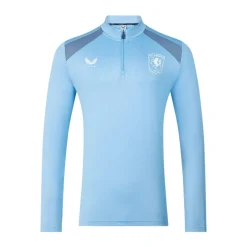 Castore FC Twente Trainingspak 1/4-Zip 2026-2027 Lichtblauw Donkerblauw Donkergrijs
