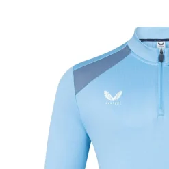 Castore FC Twente Trainingspak 1/4-Zip 2026-2027 Lichtblauw Donkerblauw Donkergrijs