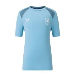 Castore FC Twente Trainingsshirt 2026-2027 Kids Lichtblauw Donkerblauw