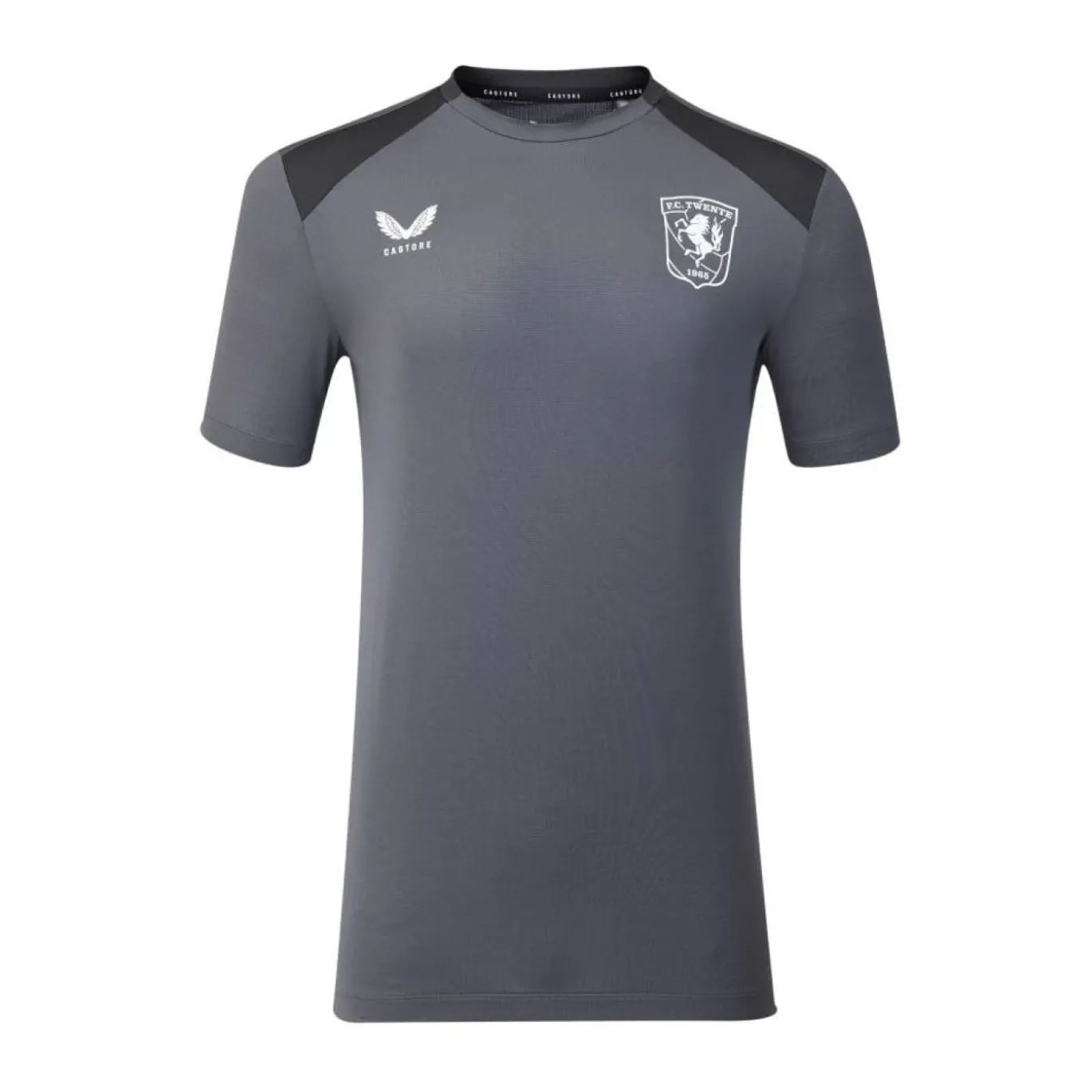 Castore FC Twente Trainingsshirt 2026-2027 Donkergrijs Zwart