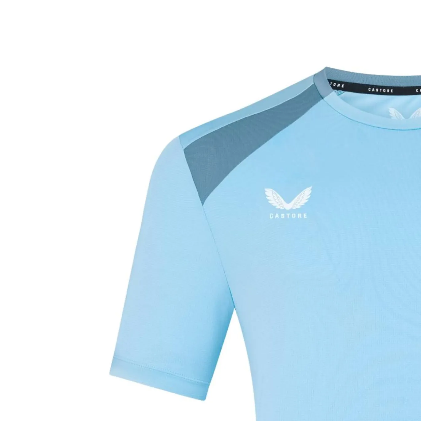 Castore FC Twente Trainingsshirt 2026-2027 Lichtblauw Donkerblauw