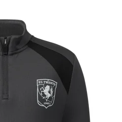 Castore FC Twente Trainingstrui 1/4-Zip 2026-2027 Kids Donkergrijs Zwart