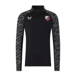 Castore FC Utrecht Trainingstrui 1/4-Zip 2025-2026 Zwart