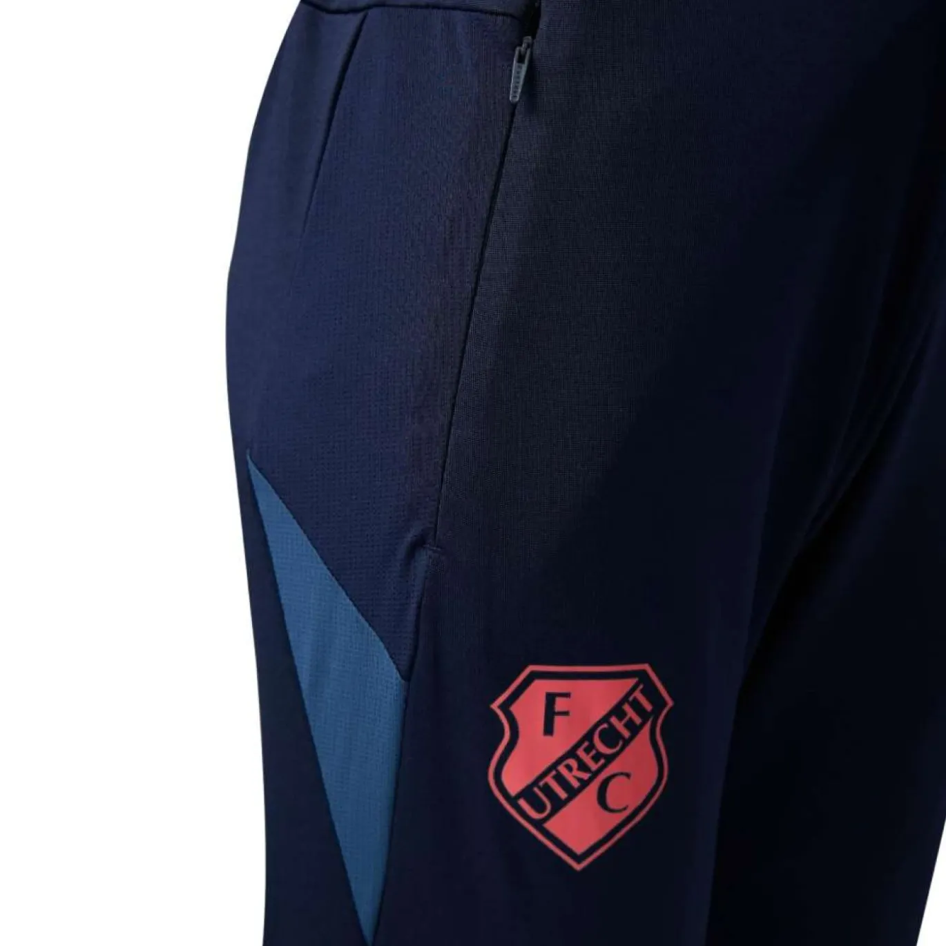 Castore FC Utrecht Trainingspak 1/4-Zip 2026-2027 Kids Lichtrood Donkerblauw