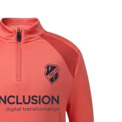 Castore FC Utrecht Trainingspak 1/4-Zip 2026-2027 Lichtrood Donkerblauw