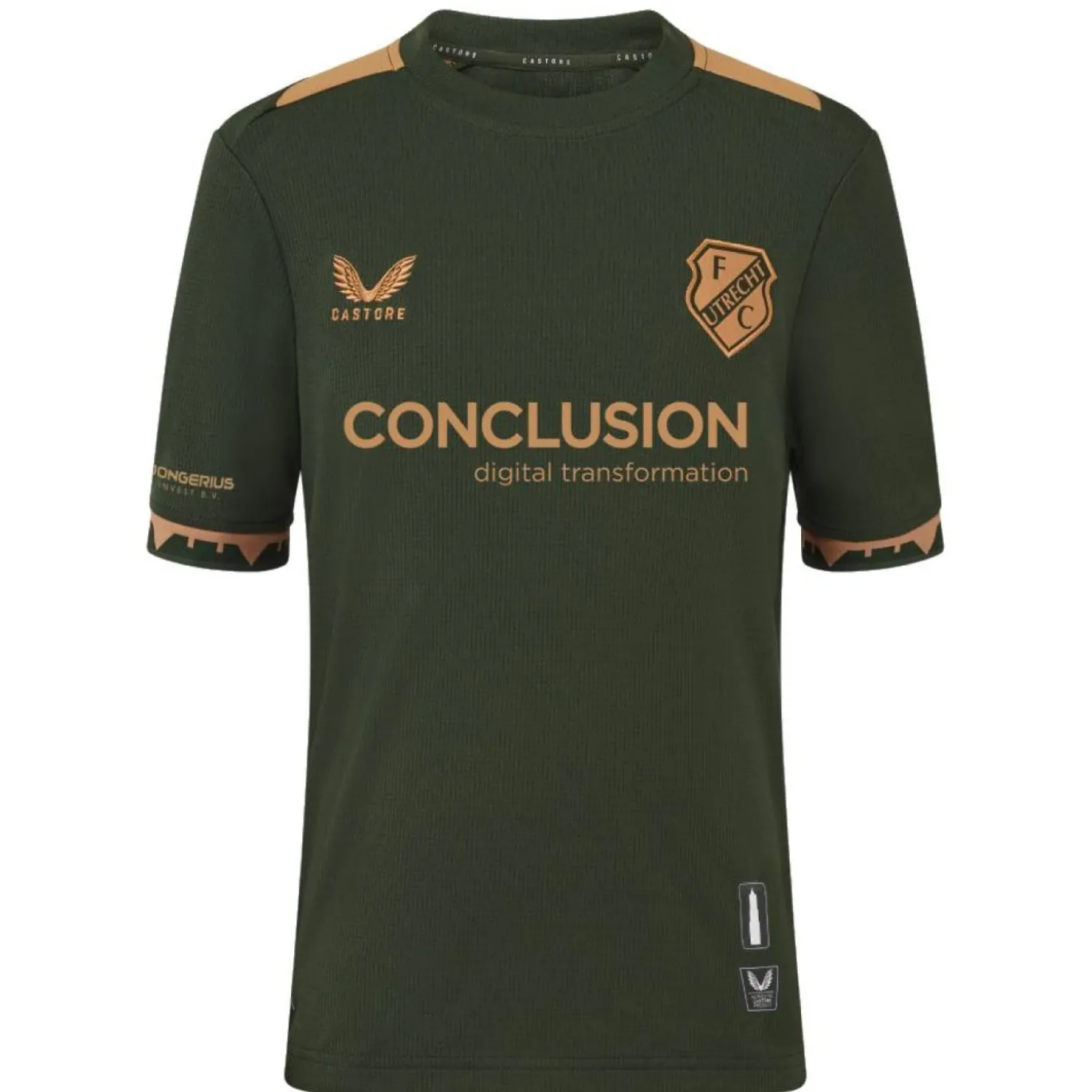 Castore FC Utrecht Uitshirt 2025-2026 Kids