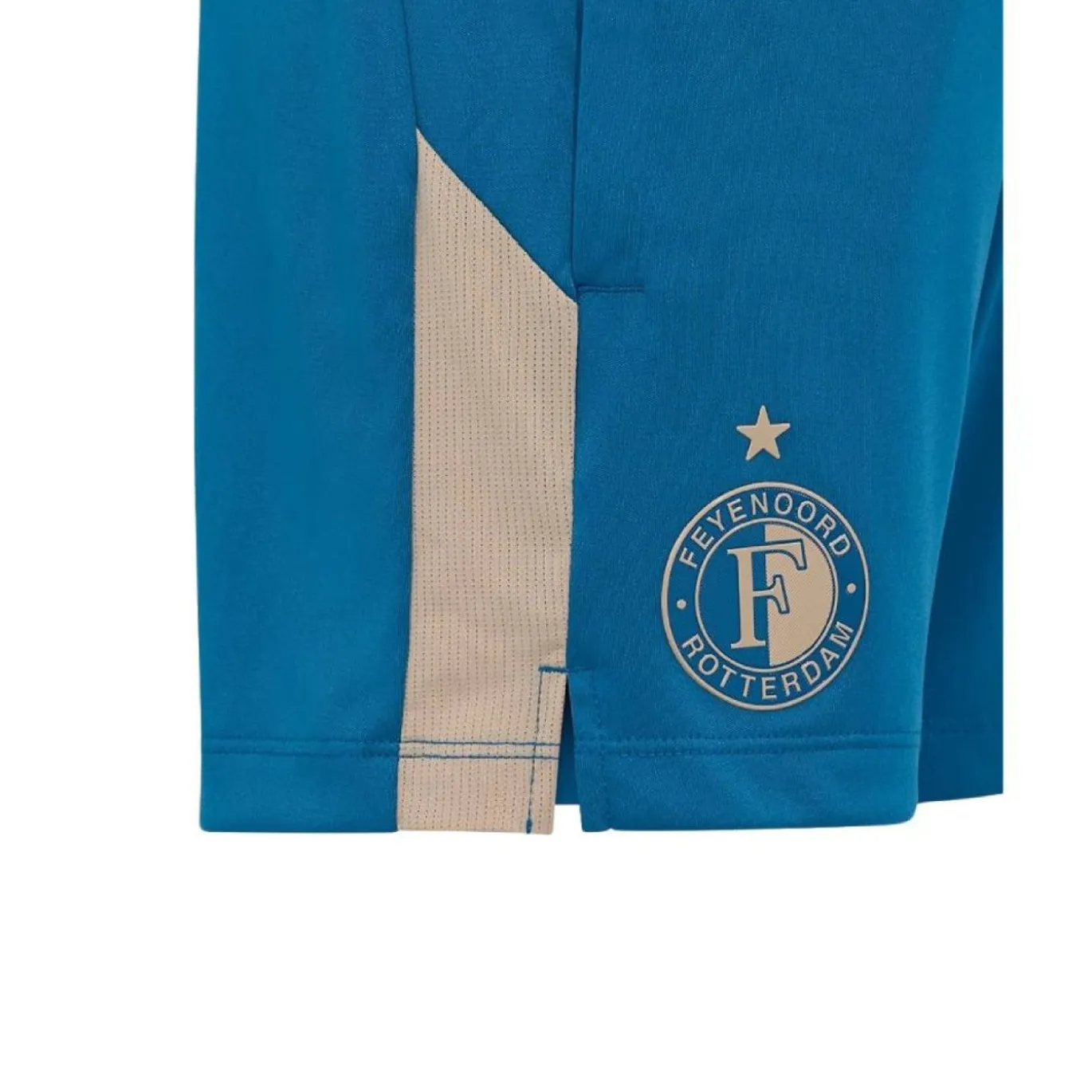 Castore Feyenoord Pre-Match Trainingsbroekje 2025-2026 Kids Donkerblauw Grijs