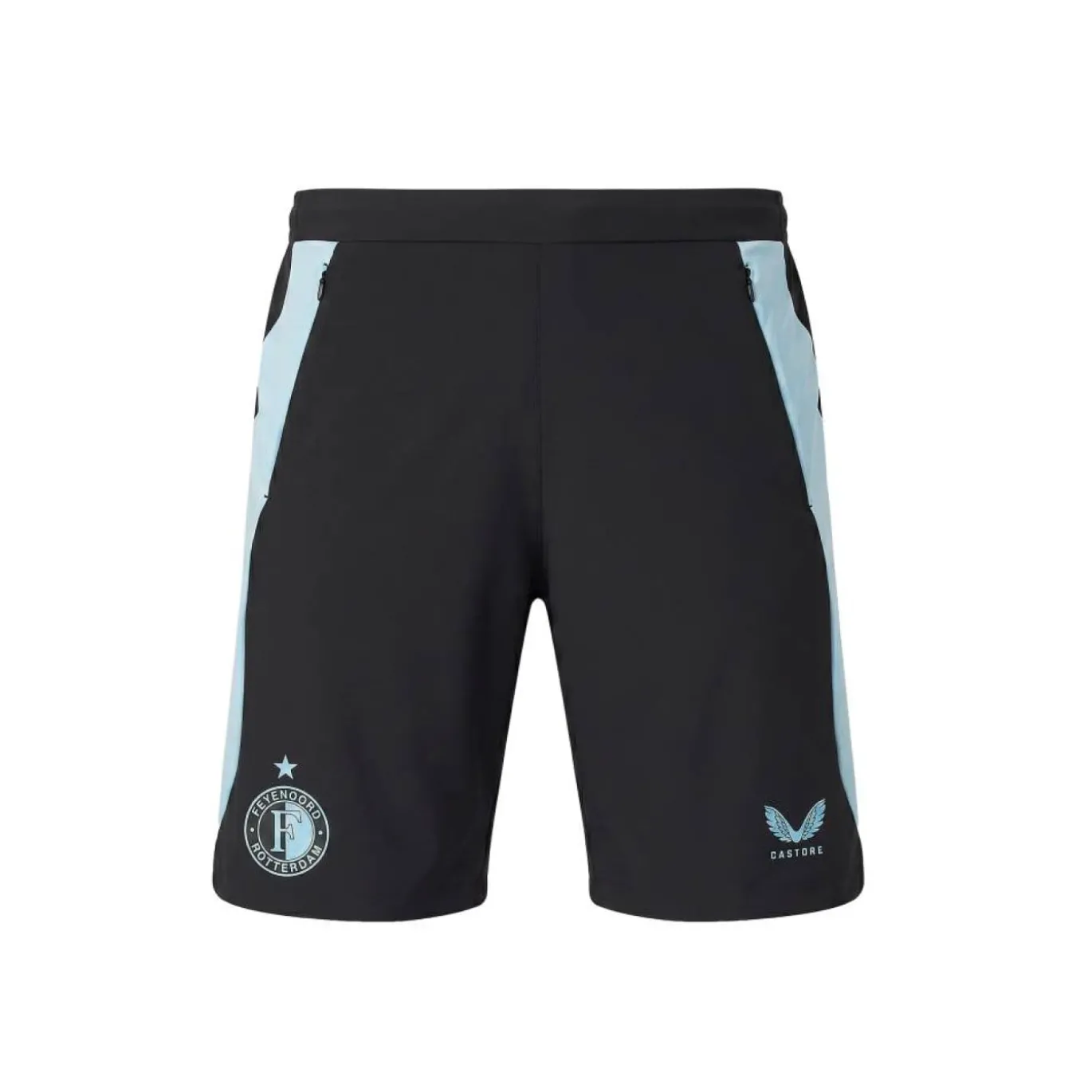 Castore Feyenoord Trainingsset 2026-2027 Dames Lichtblauw Zwart
