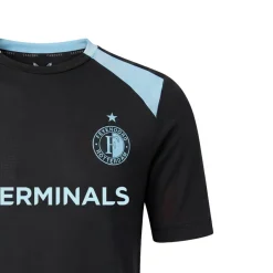 Castore Feyenoord Trainingsset 2026-2027 Kids Zwart Lichtblauw
