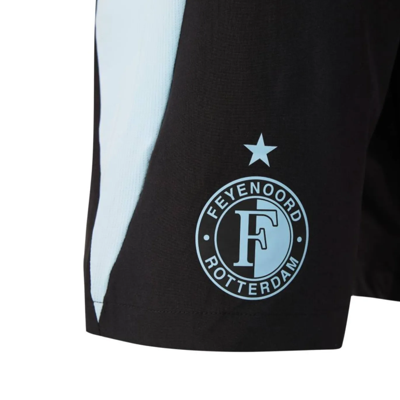 Castore Feyenoord Trainingsbroekje 2026-2027 Dames Zwart Lichtblauw