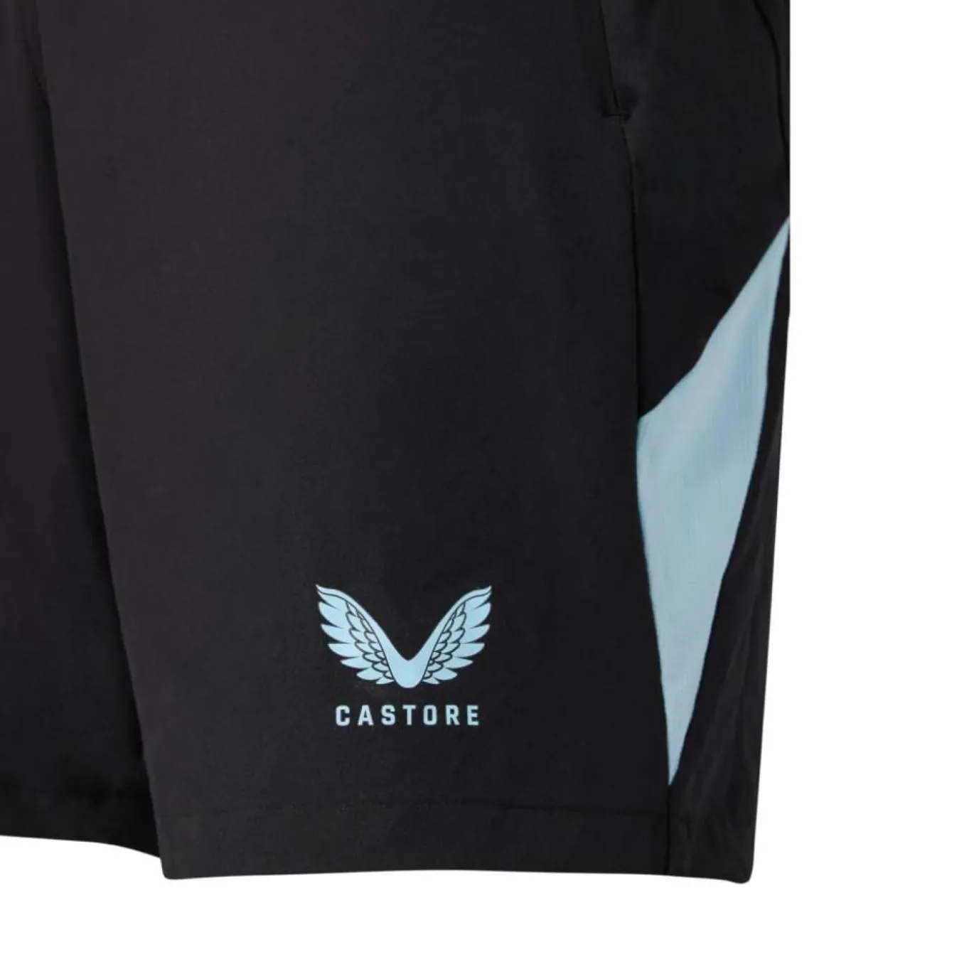 Castore Feyenoord Trainingsbroekje 2026-2027 Zwart Lichtblauw