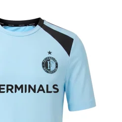 Castore Feyenoord Trainingsshirt 2026-2027 Kids Lichtblauw Zwart