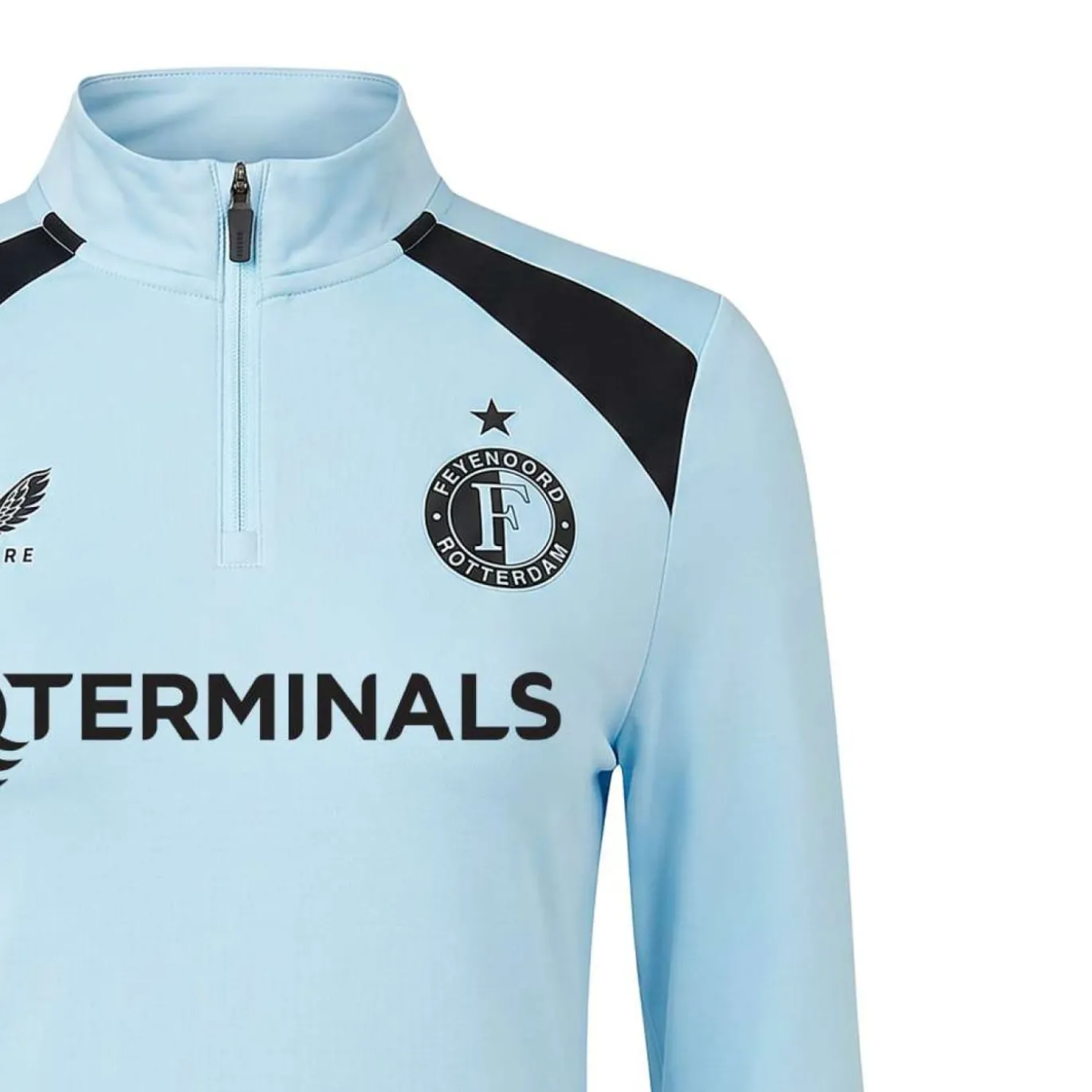 Castore Feyenoord Trainingspak 1/4-Zip 2026-2027 Dames Lichtblauw Zwart